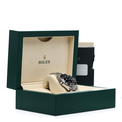 Rolex Stainless Steel 40mm Oyster Perpetual Submariner Watch Black 114060 5 of 5