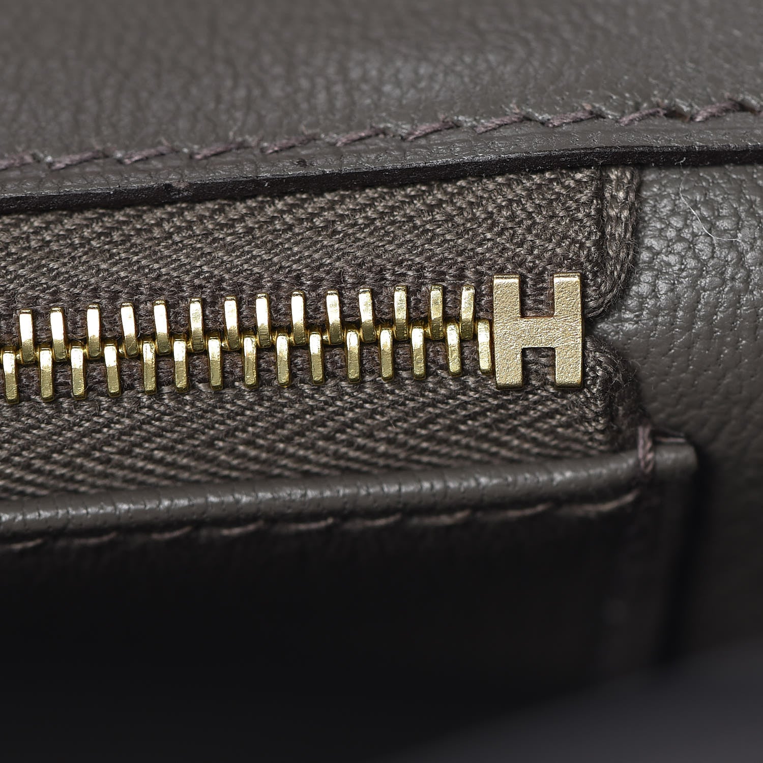Hermes Togo Birkin 30 Etain 13 of 35