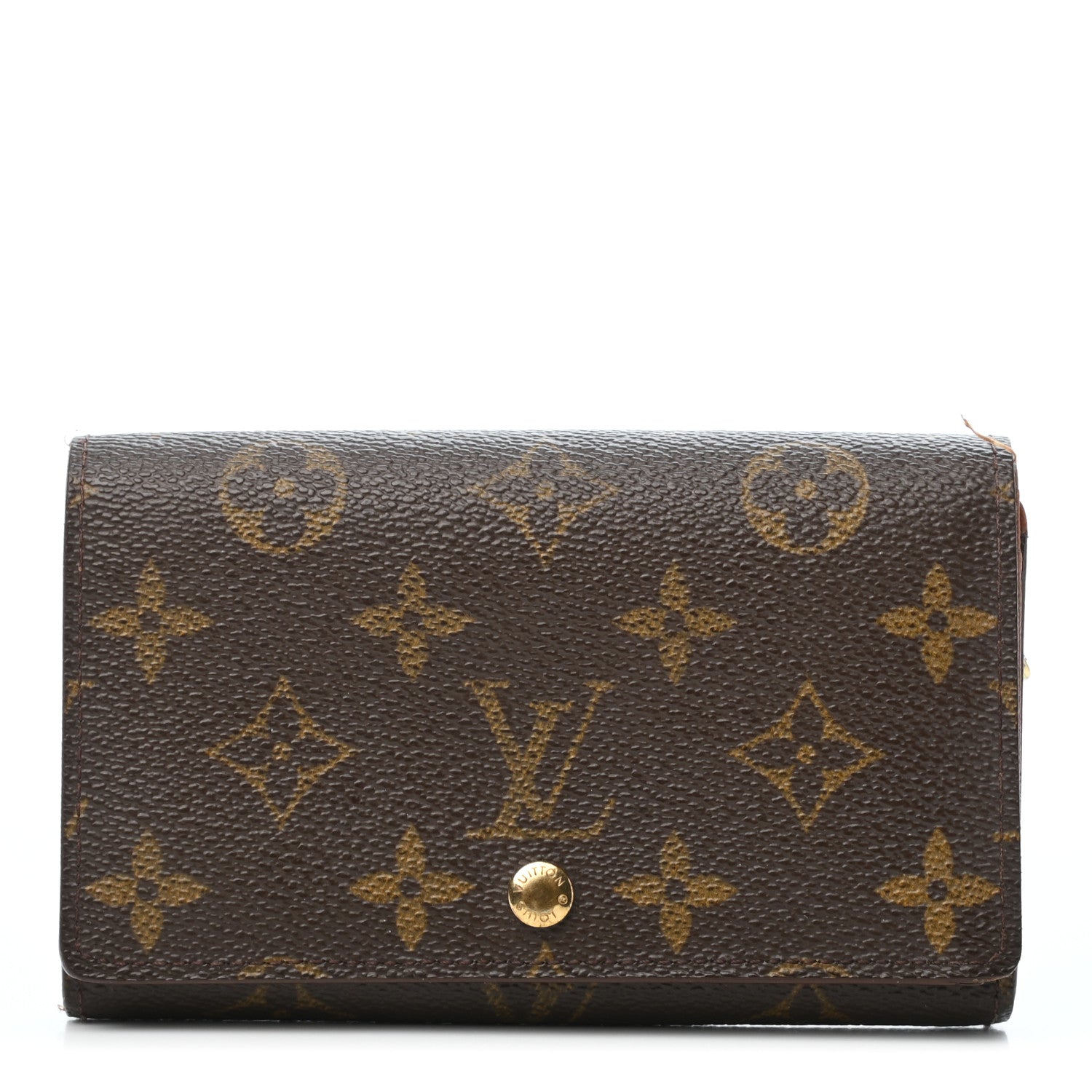 Louis Vuitton Monogram Porte-Monnaie Billets Tresor Wallet 1 of 11