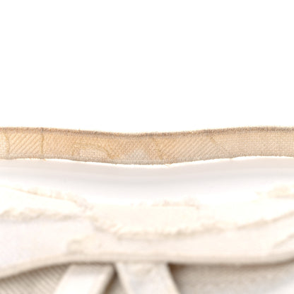 Christian Dior Canvas Embroidered Camouflage Saddle Bag White 14 of 28