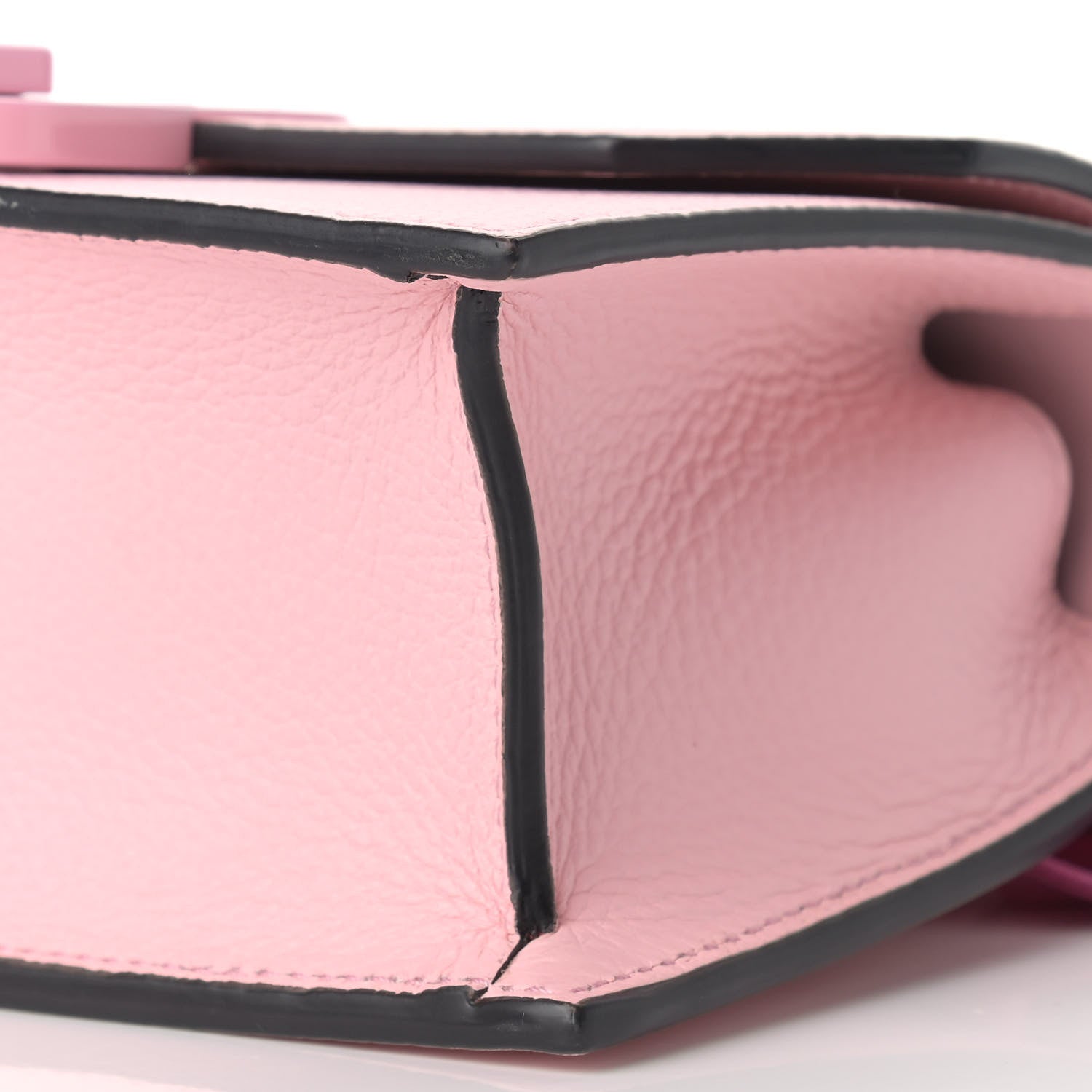 Christian Louboutin Grained Calfskin Mini Elisa Top Handle Bag Pink 8 of 8