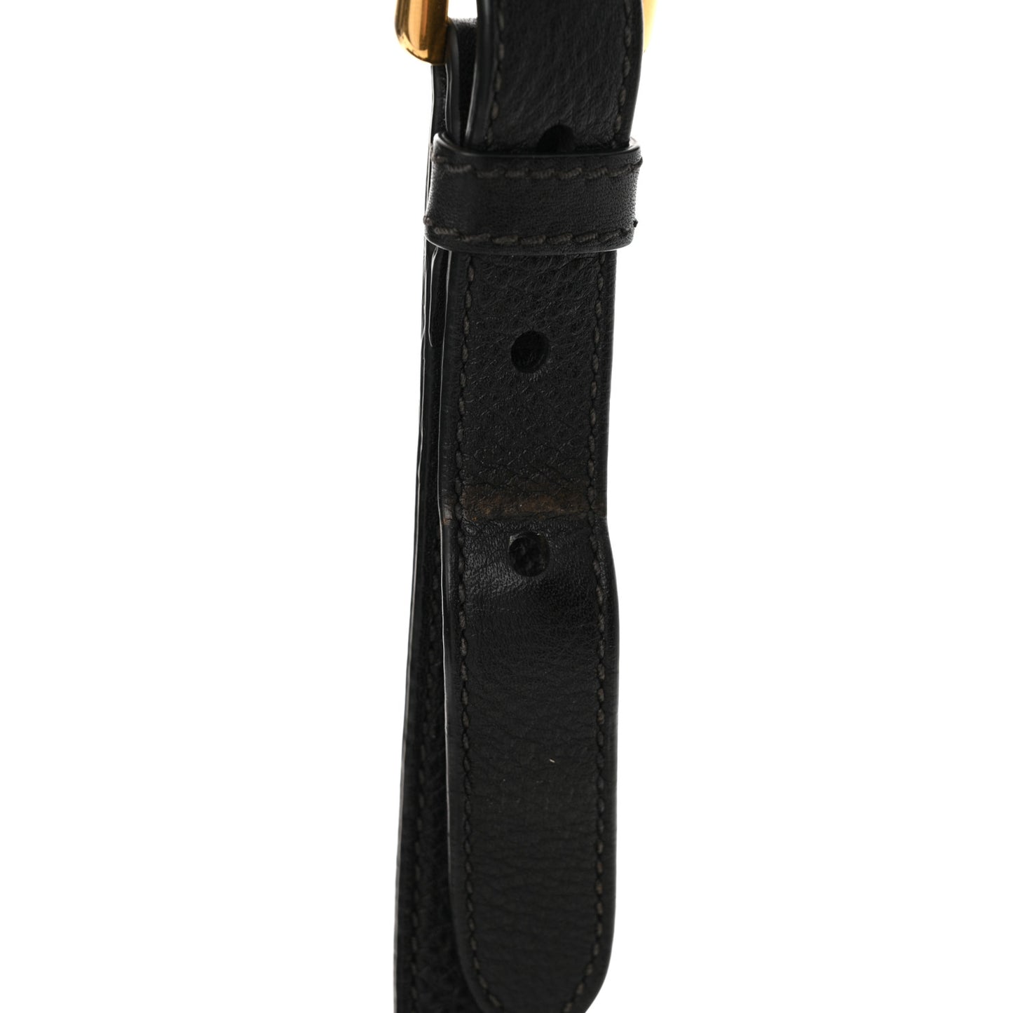 Vitello Daino Shopping Satchel Black