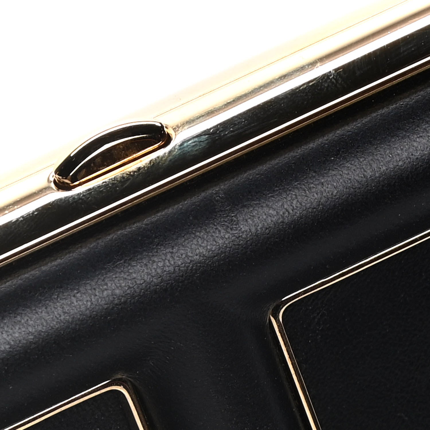 Fendi Shiny Nappa Small Fendi First Black 15 of 17