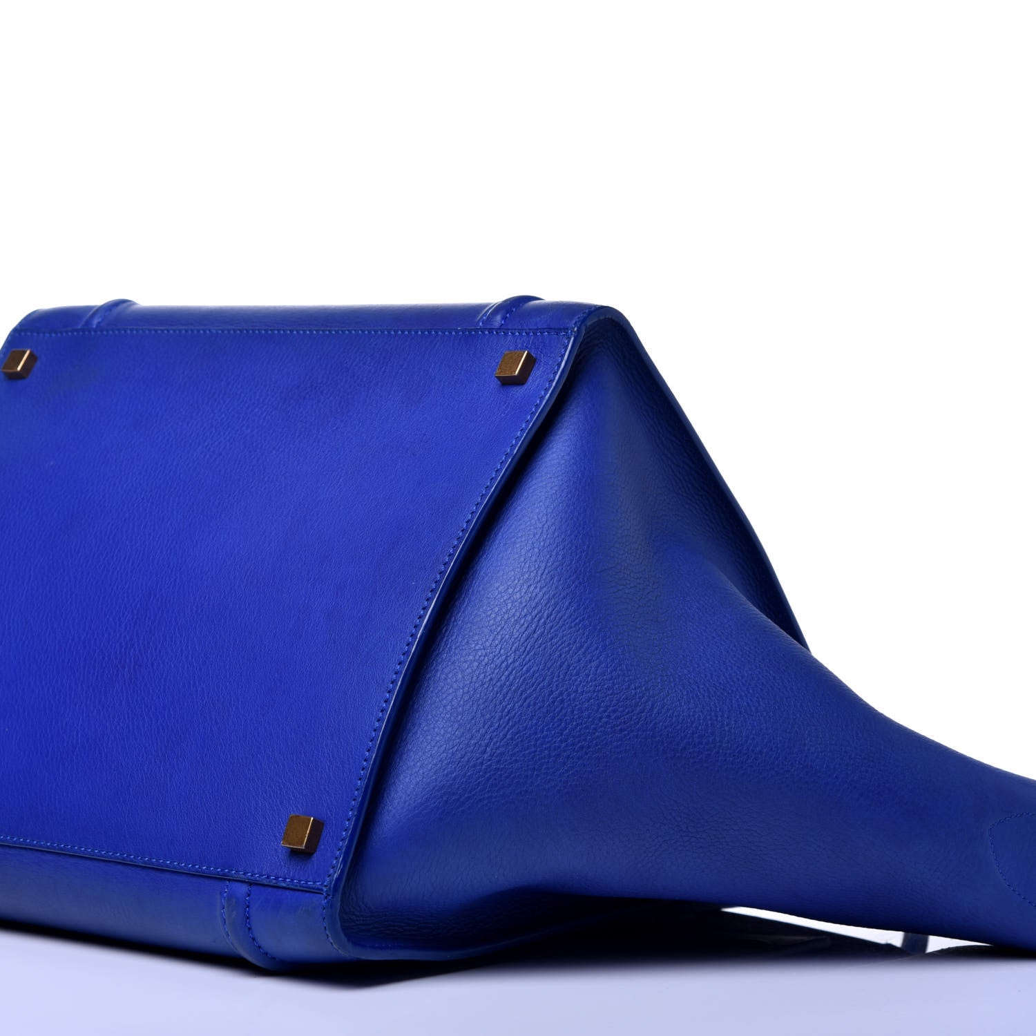 Celine Supple Calfskin Medium Phantom Luggage Royal Blue 11 of 12