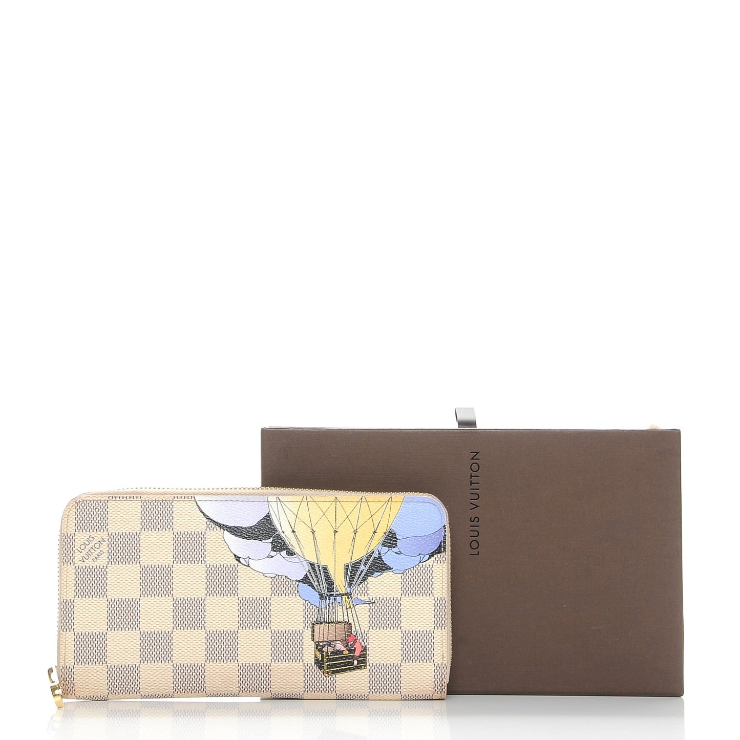 Damier Azur Illustre Zippy Wallet