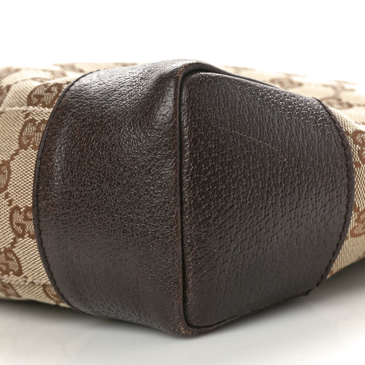 Gucci Monogram Flat Messenger Bag Ebony 10 of 14