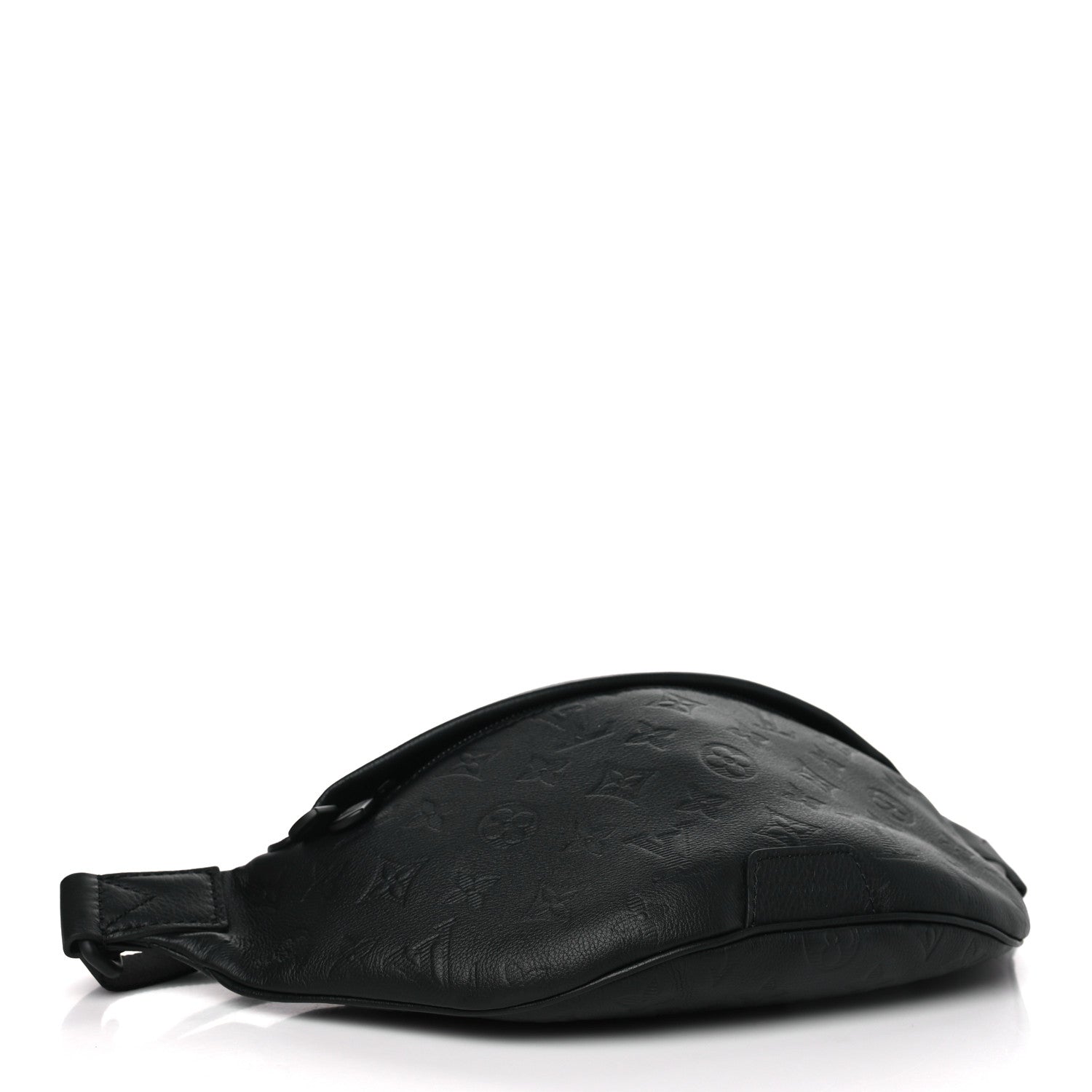Louis Vuitton Calfskin Monogram Shadow Discovery Bumbag Black 4 of 10