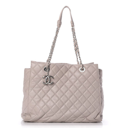 Chanel Calfskin Quilted Large Chic and Soft Shopping Tote Light Beige 1 of 10