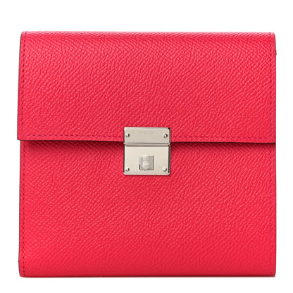 Hermes Epsom Clic 12 Wallet Rose Extreme 1 of 11