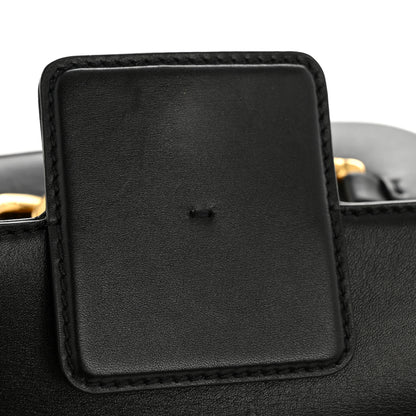 Valentino Garavani Calfskin Small Vlogo Chain Shoulder Bag Black 13 of 13