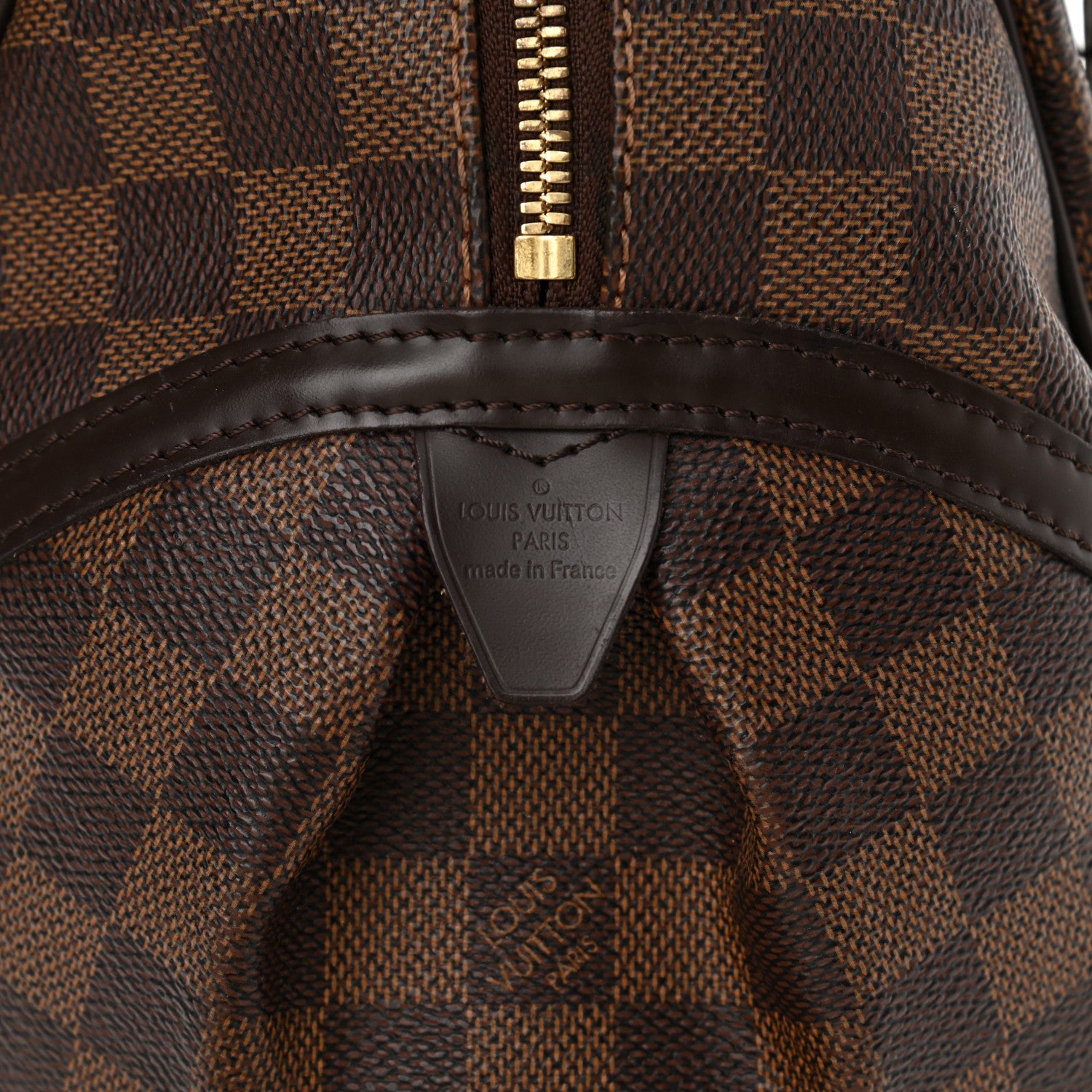 Louis Vuitton Damier Ebene Rivington GM 7 of 12