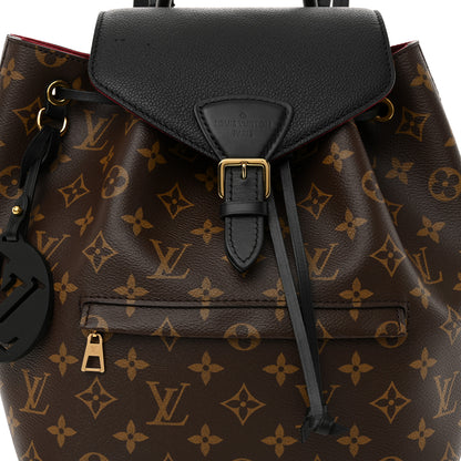 Louis Vuitton Monogram Montsouris PM Black 7 of 9