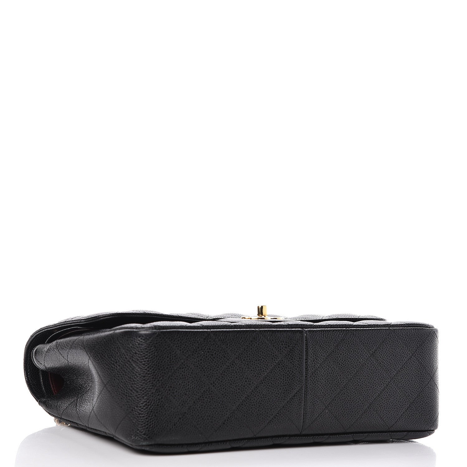 Chanel Caviar Quilted Jumbo Double Flap Black 4 of 10