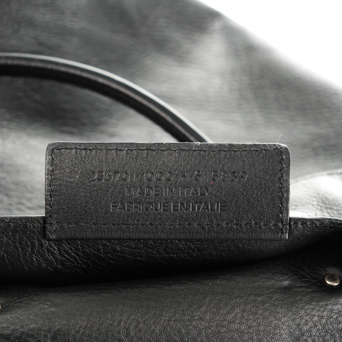Supple Calfskin Papier A4 Tote Black