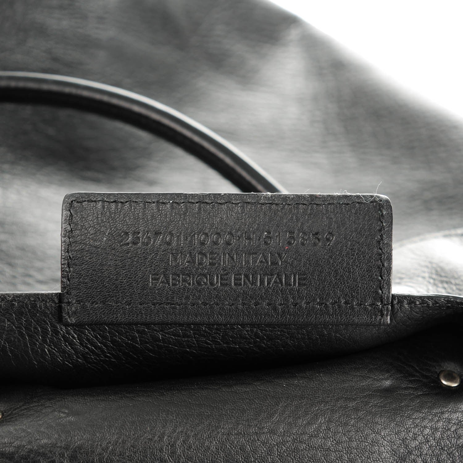 Balenciaga Supple Calfskin Papier A4 Tote Black 7 of 7