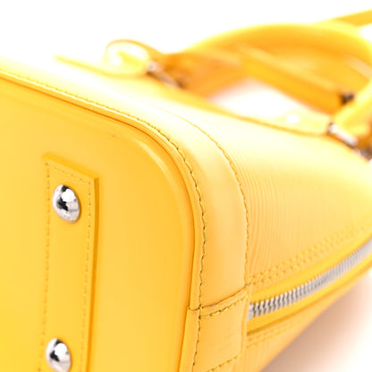 Louis Vuitton Epi Alma BB Citron 10 of 15