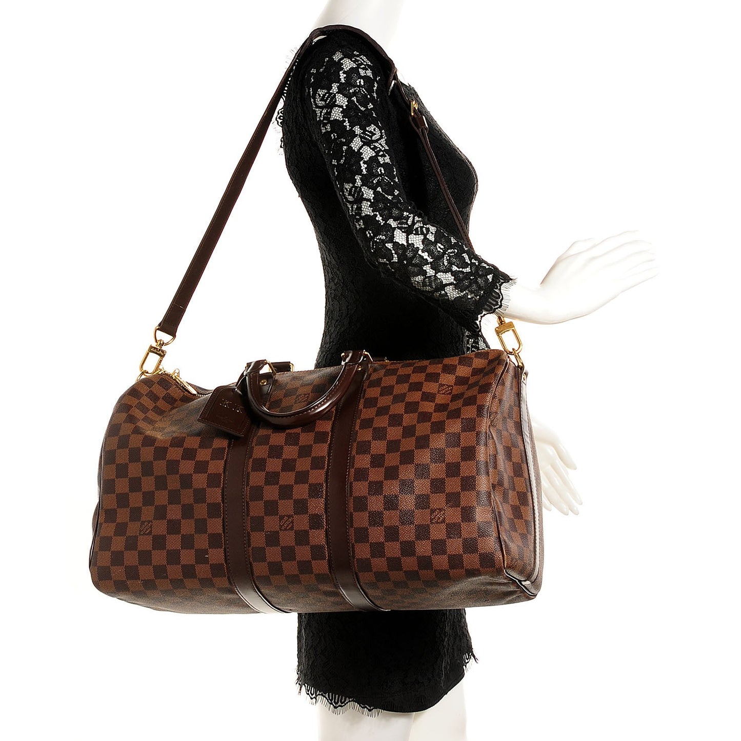 Damier Ebene Keepall Bandouliere 45