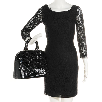 Louis Vuitton Vernis Alma PM Noir Magnetique 2 of 7