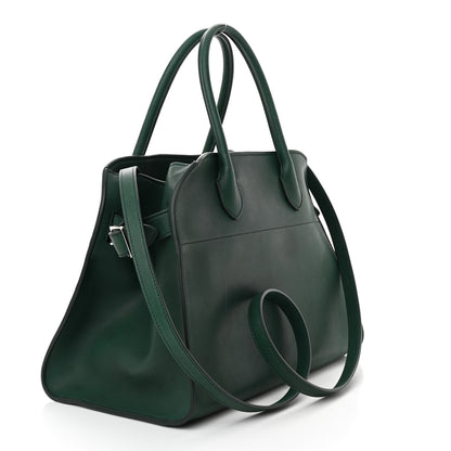 The Row Polished Saddle Calfskin Soft Margaux 12 Cyprus 3 of 12