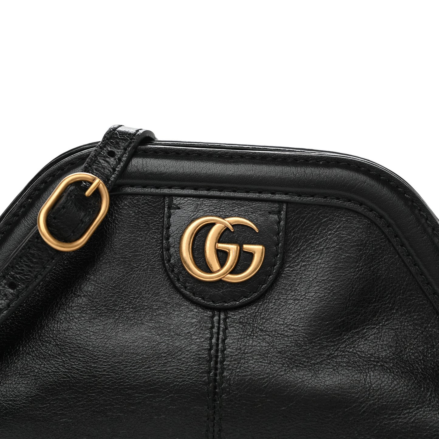 Calfskin Small Re(Belle) Crossbody Bag Black