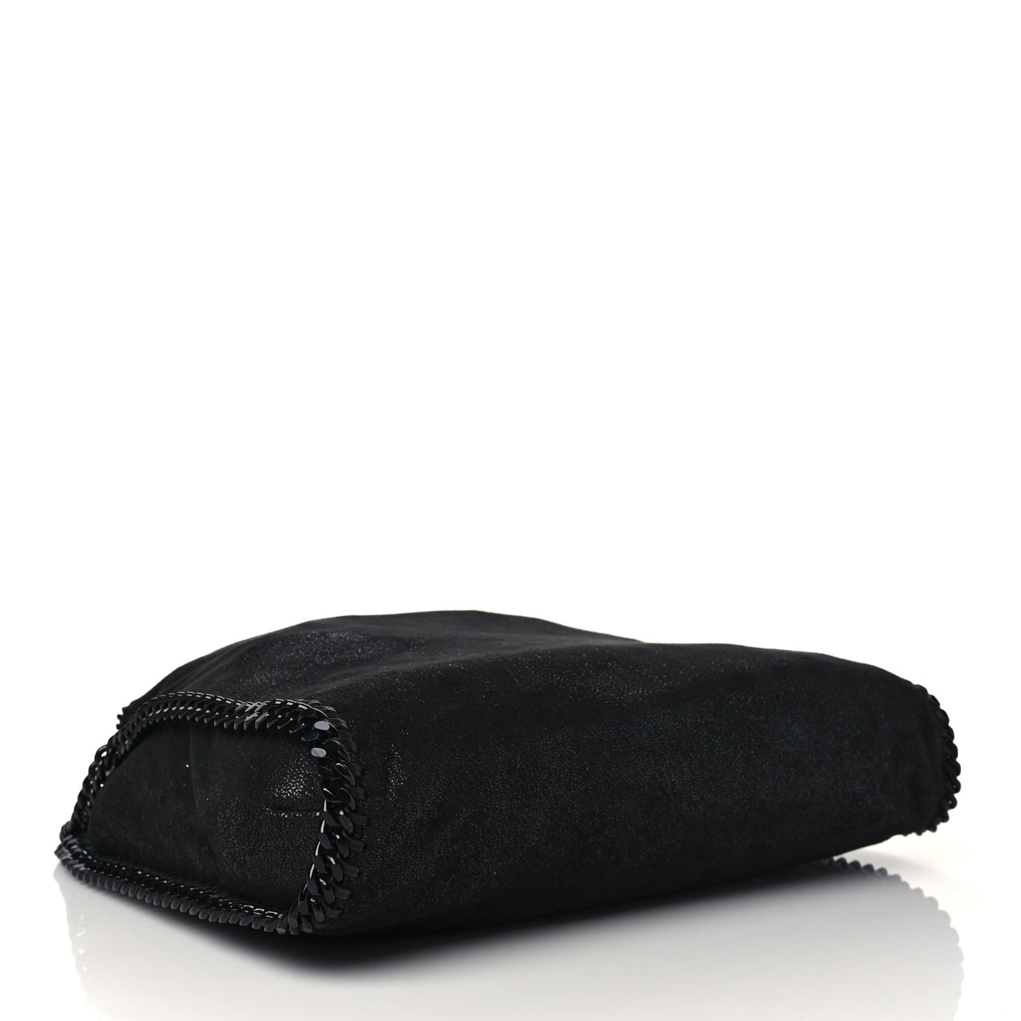 Shaggy Deer Falabella Fold Over Tote Black