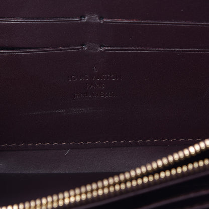Louis Vuitton Vernis Zippy Wallet Amarante 8 of 11