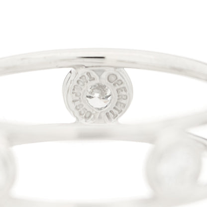 Tiffany Platinum Diamond Elsa Peretti Diamonds by the Yard Ring 48 4.5 4 of 4