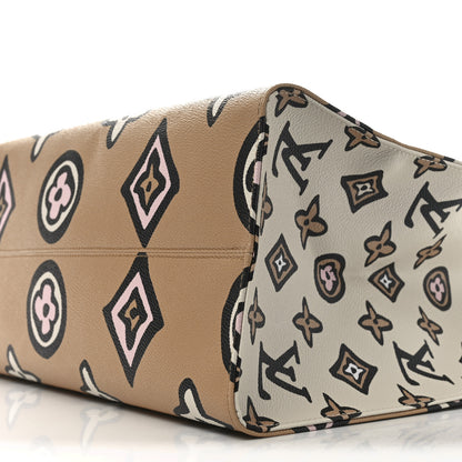 Louis Vuitton Monogram Giant Wild At Heart Onthego GM Arizona 9 of 9