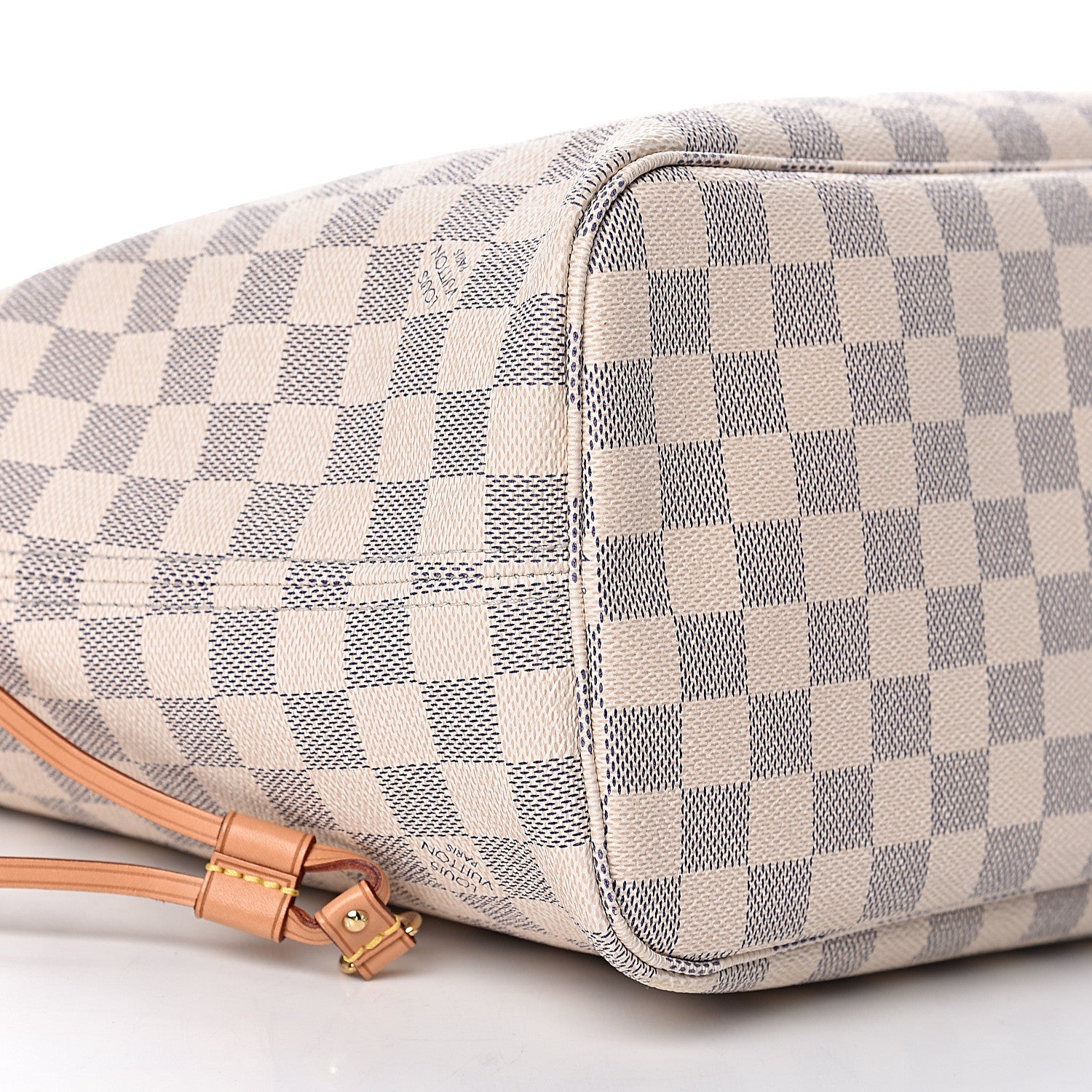 Louis Vuitton Damier Azur Neo Neverfull MM Rose Ballerine 13 of 15