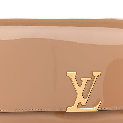 Louis Vuitton Patent Louise EW Clutch NM Nude 7 of 14
