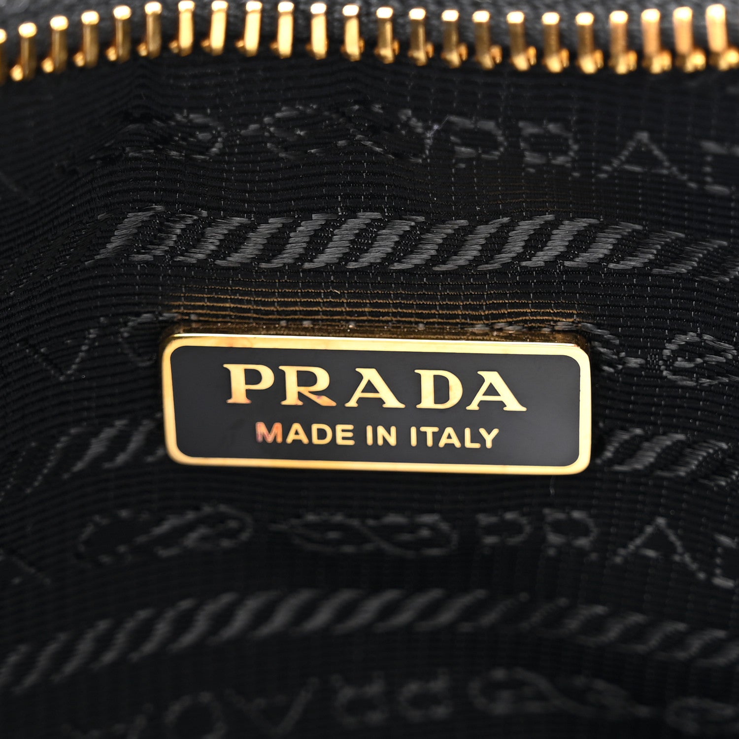 Prada Re-Nylon Saffiano Quilted Mini Re-Edition 1995 Chaine Shoulder Bag Black 6 of 9