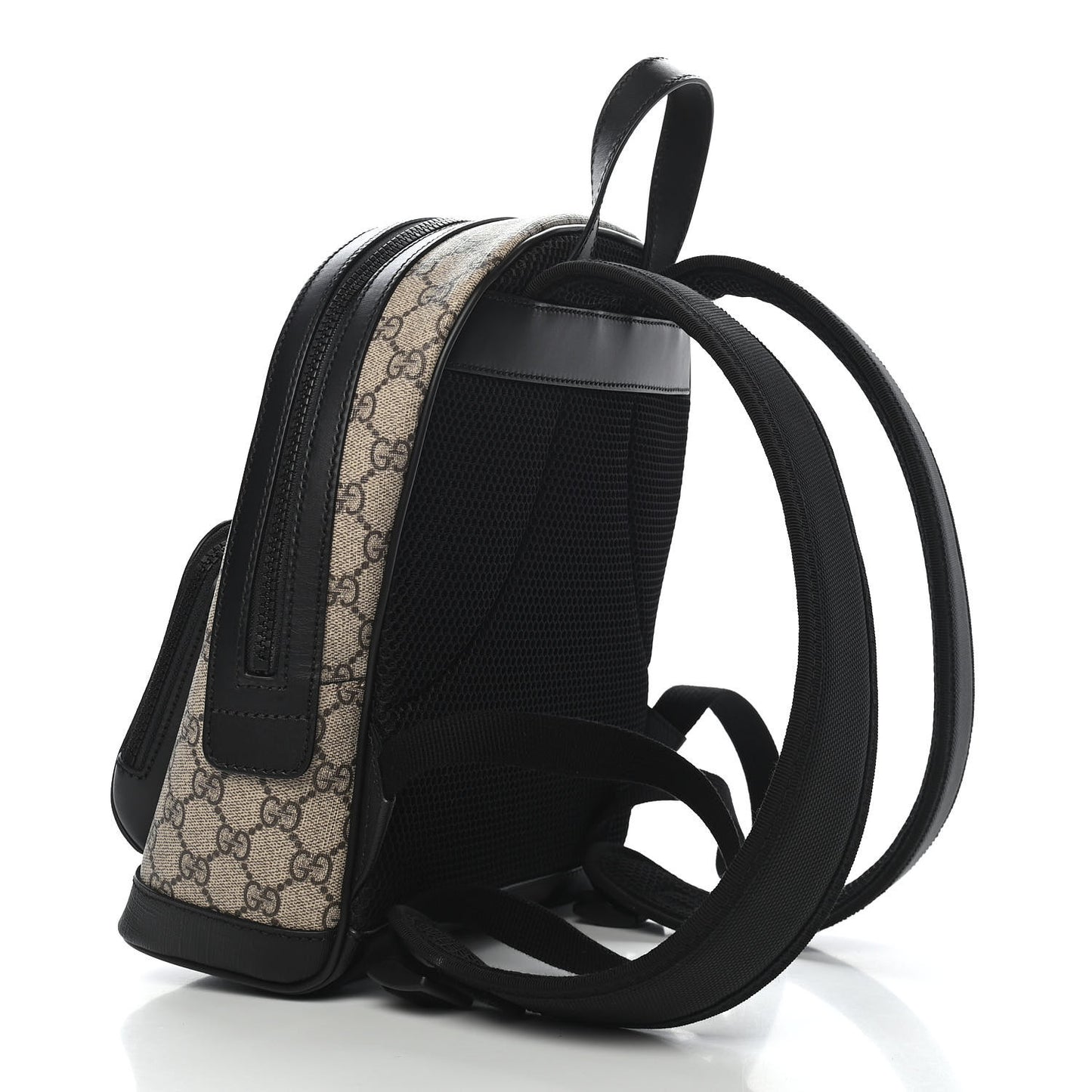 GG Supreme Monogram Small Eden Day Backpack Black