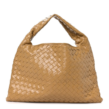 Bottega Veneta Calfskin Intrecciato Small Hop Dark Praline 1 of 8