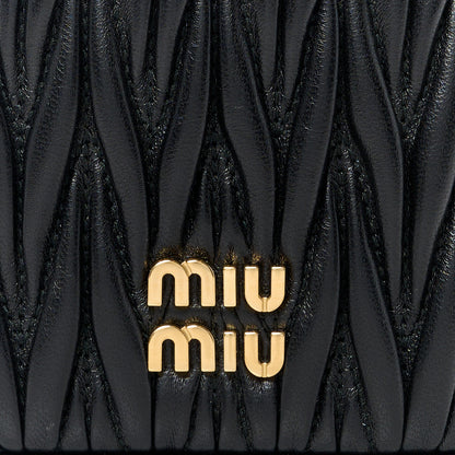 Miu Miu Nappa Matelasse Micro Vanity Case Black 9 of 11
