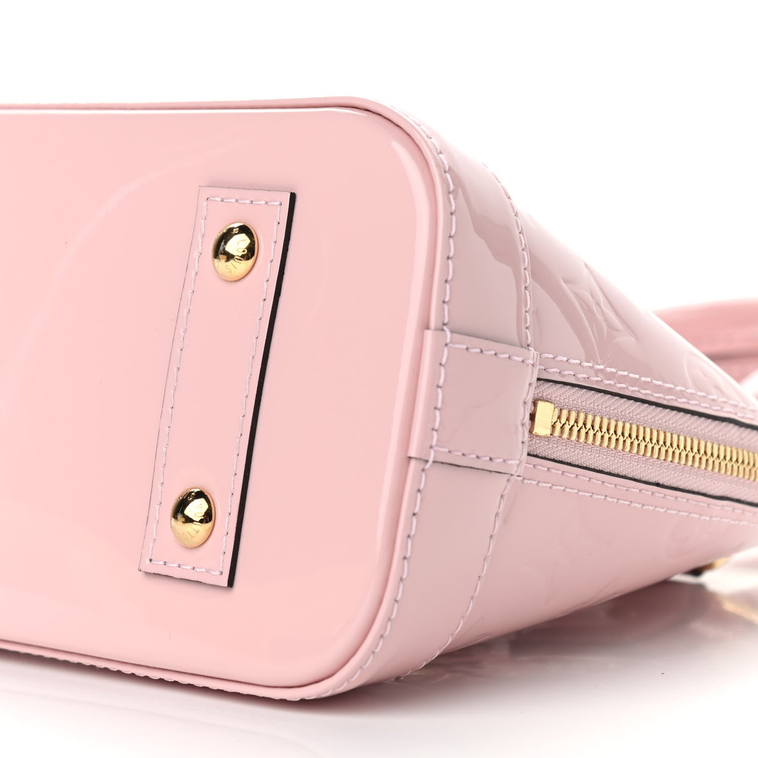 Louis Vuitton Vernis Alma BB Rose Ballerine 8 of 8