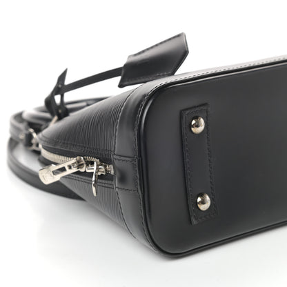 Louis Vuitton Epi Alma BB Black 7 of 10
