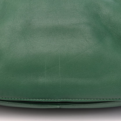 Loewe Calfskin Flamenco Shoulder Bag Green 11 of 13