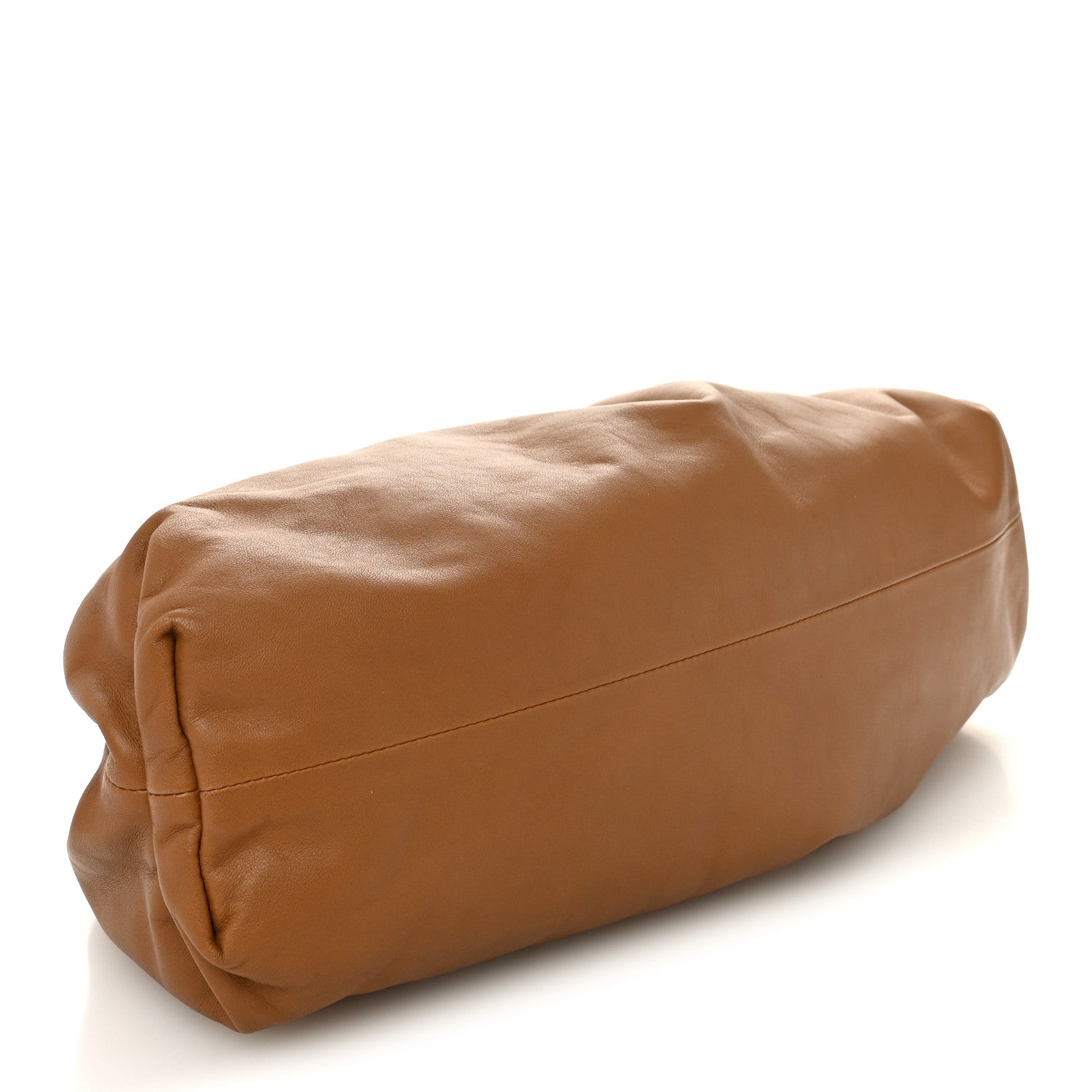 Bottega Veneta Smooth Butter Calf The Pouch Oversized Clutch Cammello 4 of 9