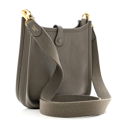Hermes Taurillon Clemence Evelyne TPM Etain 2 of 9