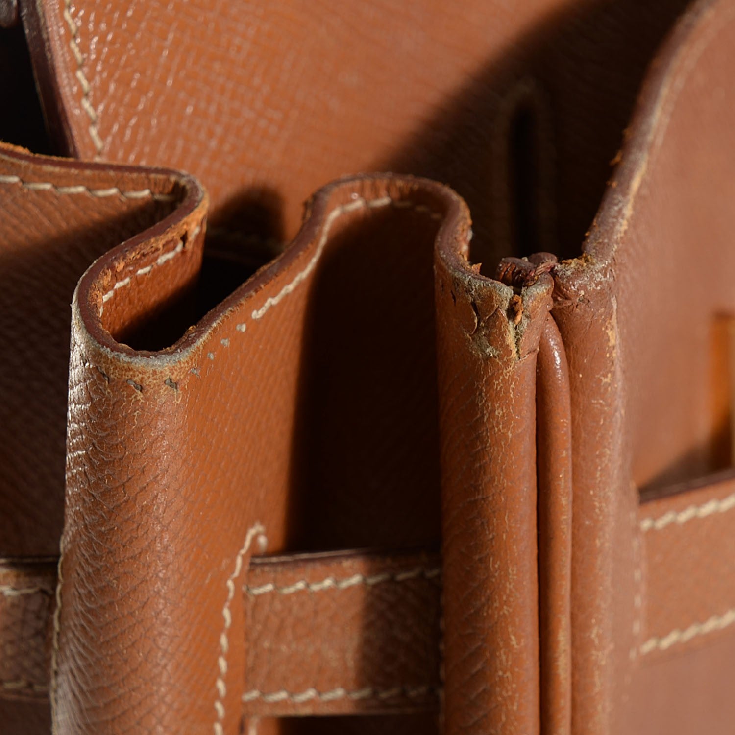 Hermes Courchevel Birkin 35 Gold 3 of 28