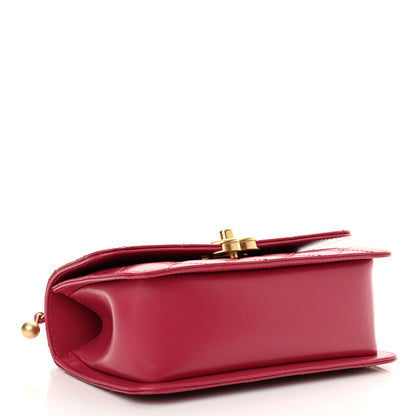 Chanel Calfskin Quilted Mini Perfect Fit Flap Dark Pink 4 of 11