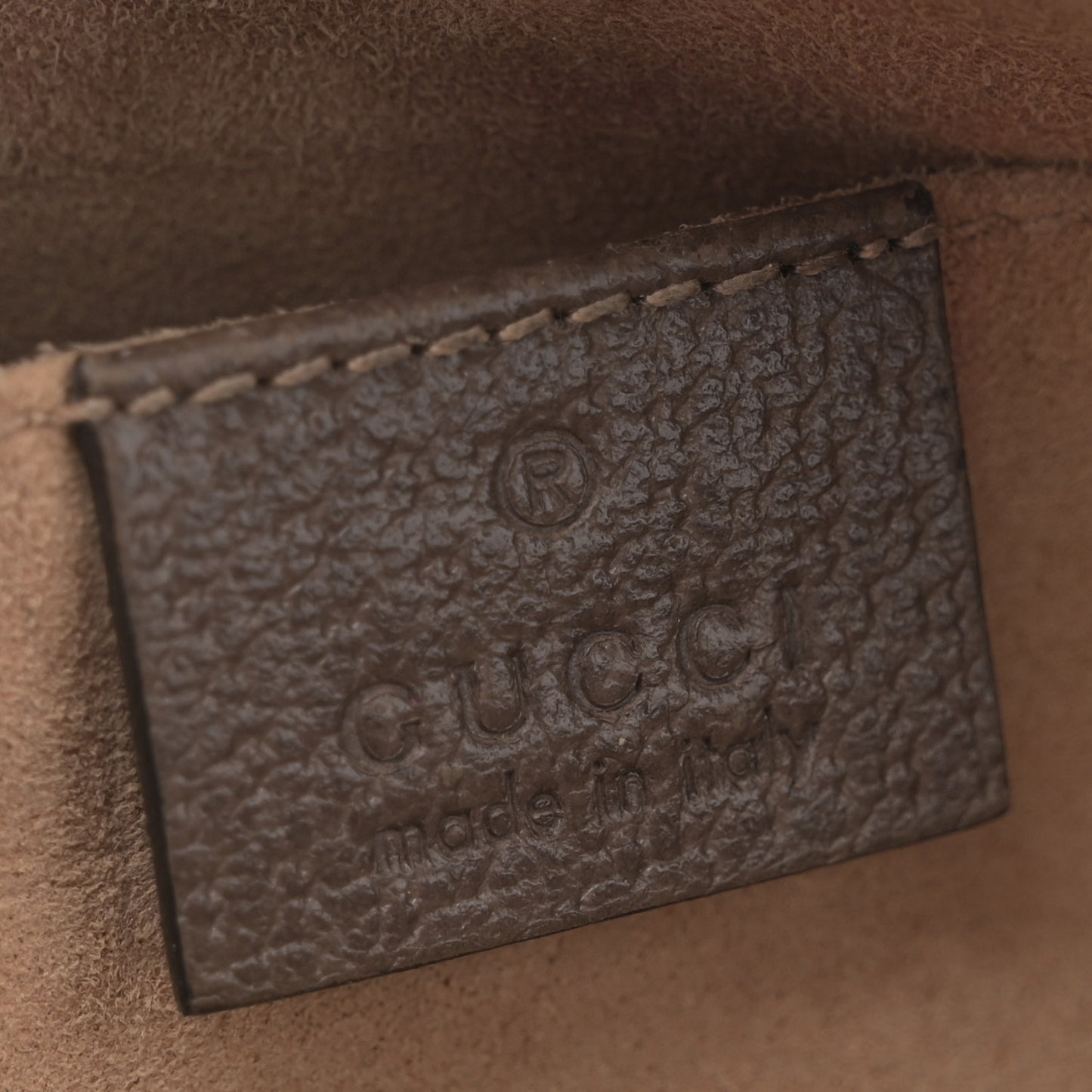 GG Supreme Monogram Web Mini Ophidia Shoulder Bag Brown