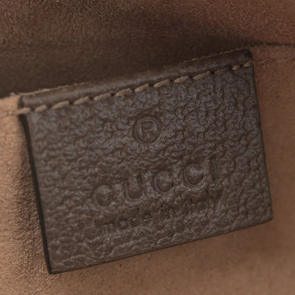 Gucci GG Supreme Monogram Web Mini Ophidia Shoulder Bag Brown 6 of 16