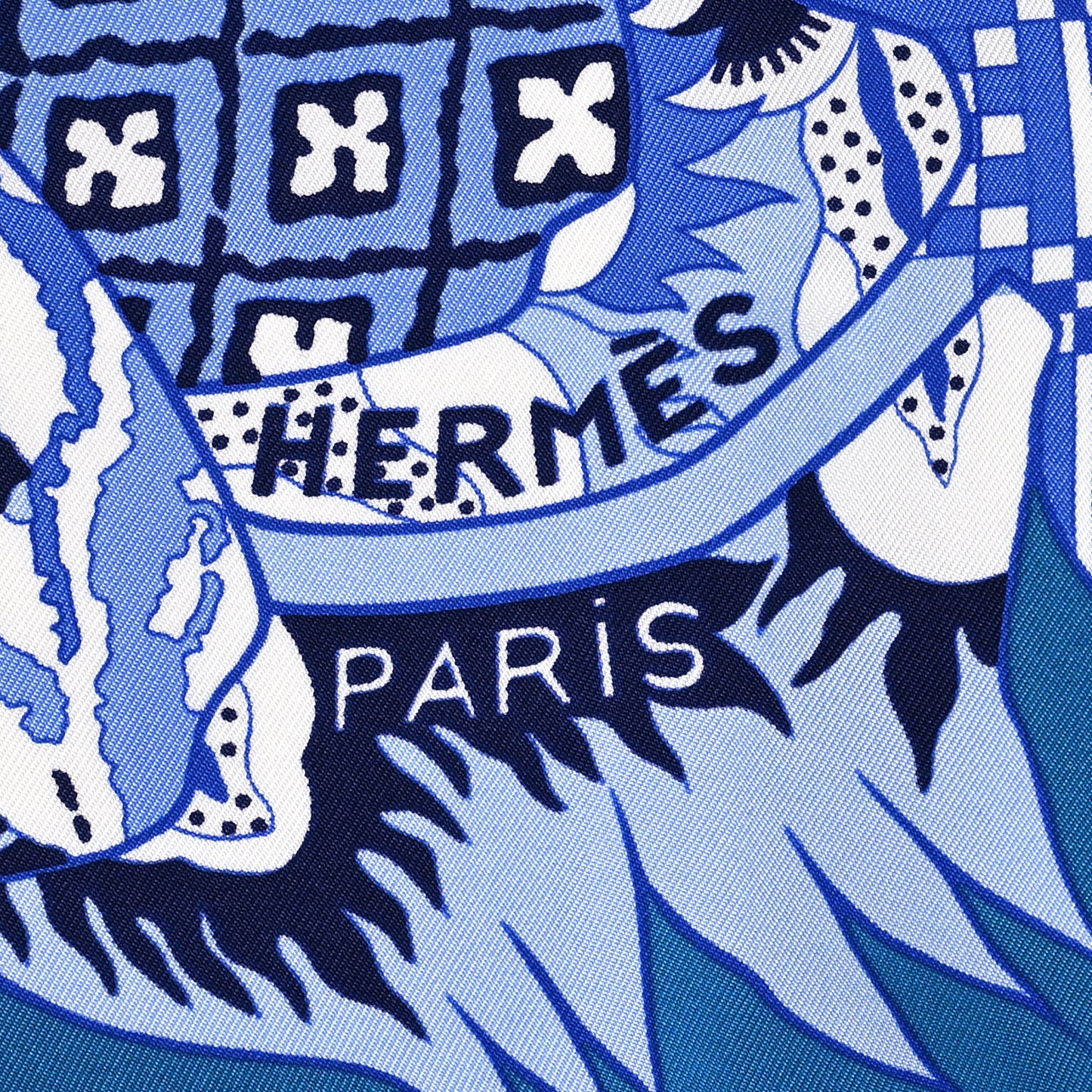 Silk Fleurs D'Indiennes Scarf 90