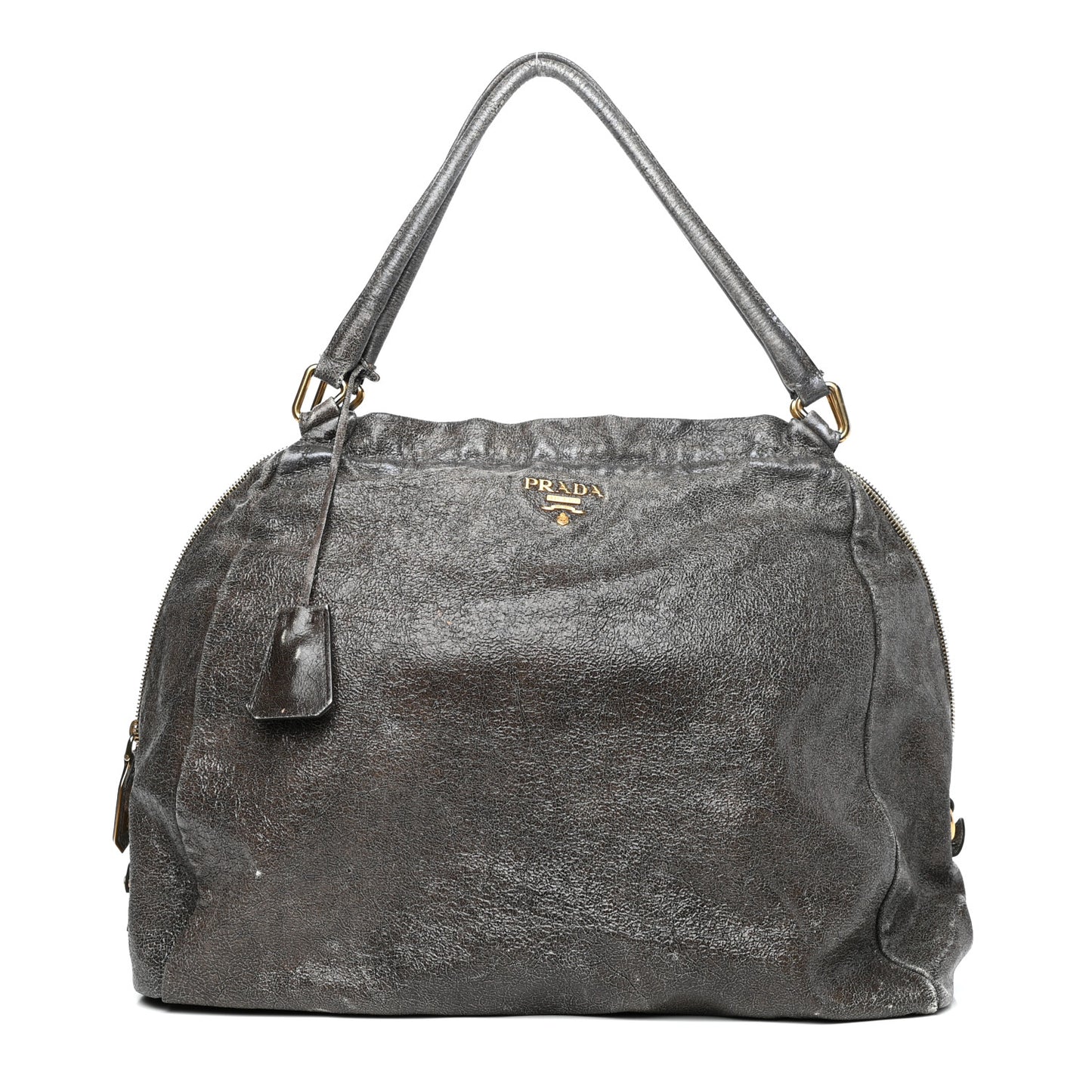 Cervo Lux Shoulder Bag Dark Grey