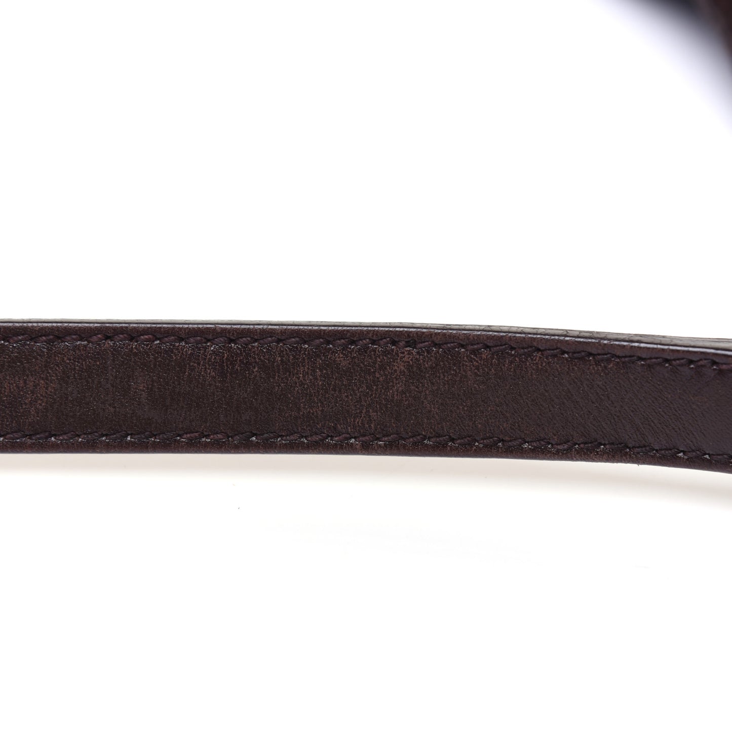 Nylon Monogram Signature Hobo Shoulder Bag Dark Brown