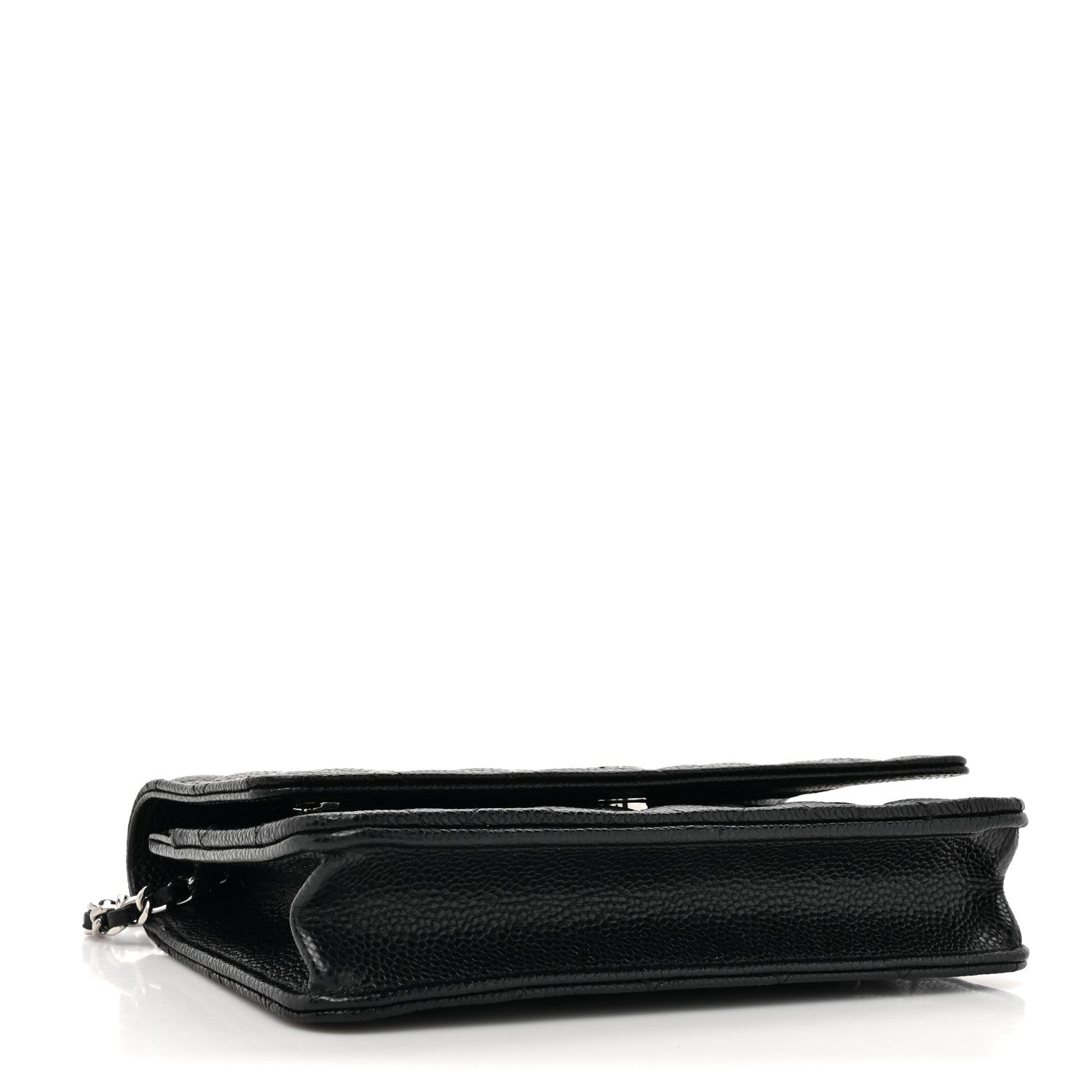 Chanel Caviar Quilted Wallet on Chain WOC Black 4 of 12