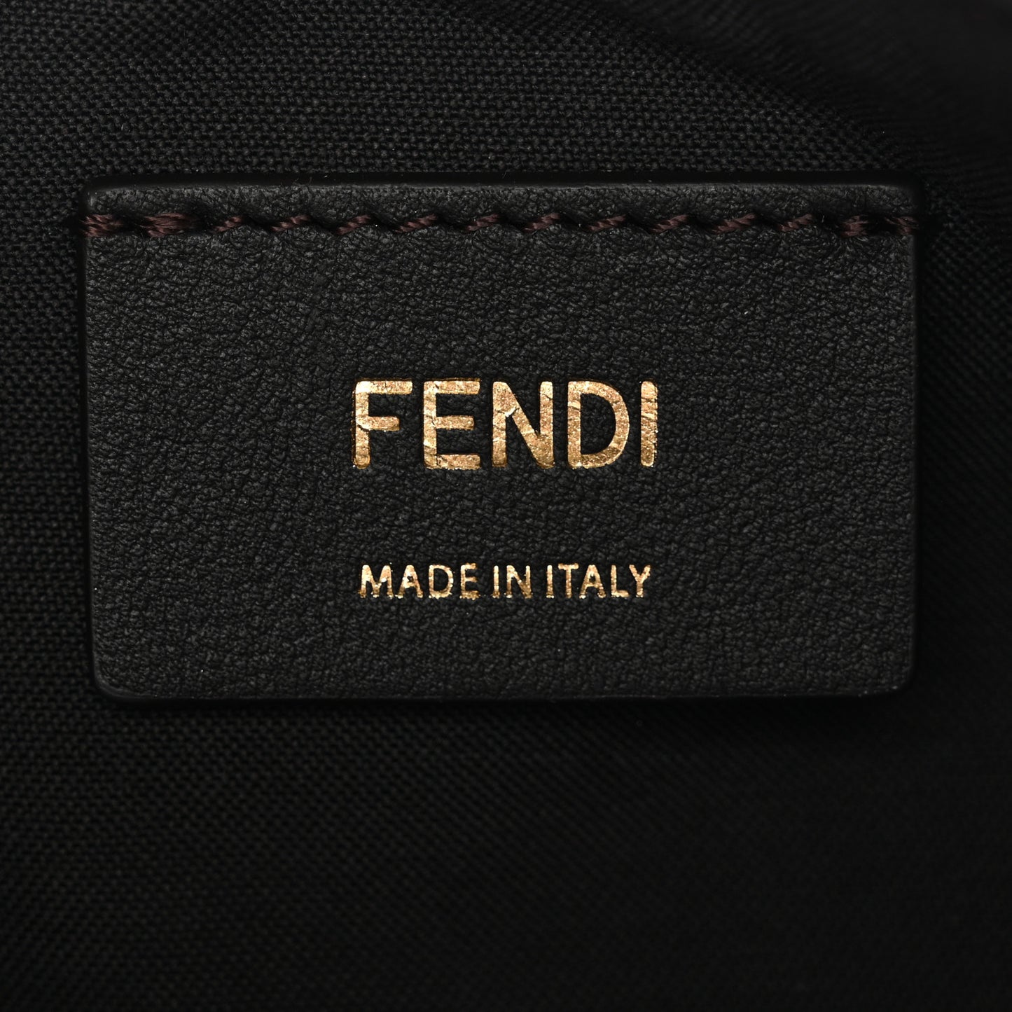 Denim Vitello King F is Fendi FF Embroidered Mini Fendigraphy Hobo Bag Blue Brown Blue Brown