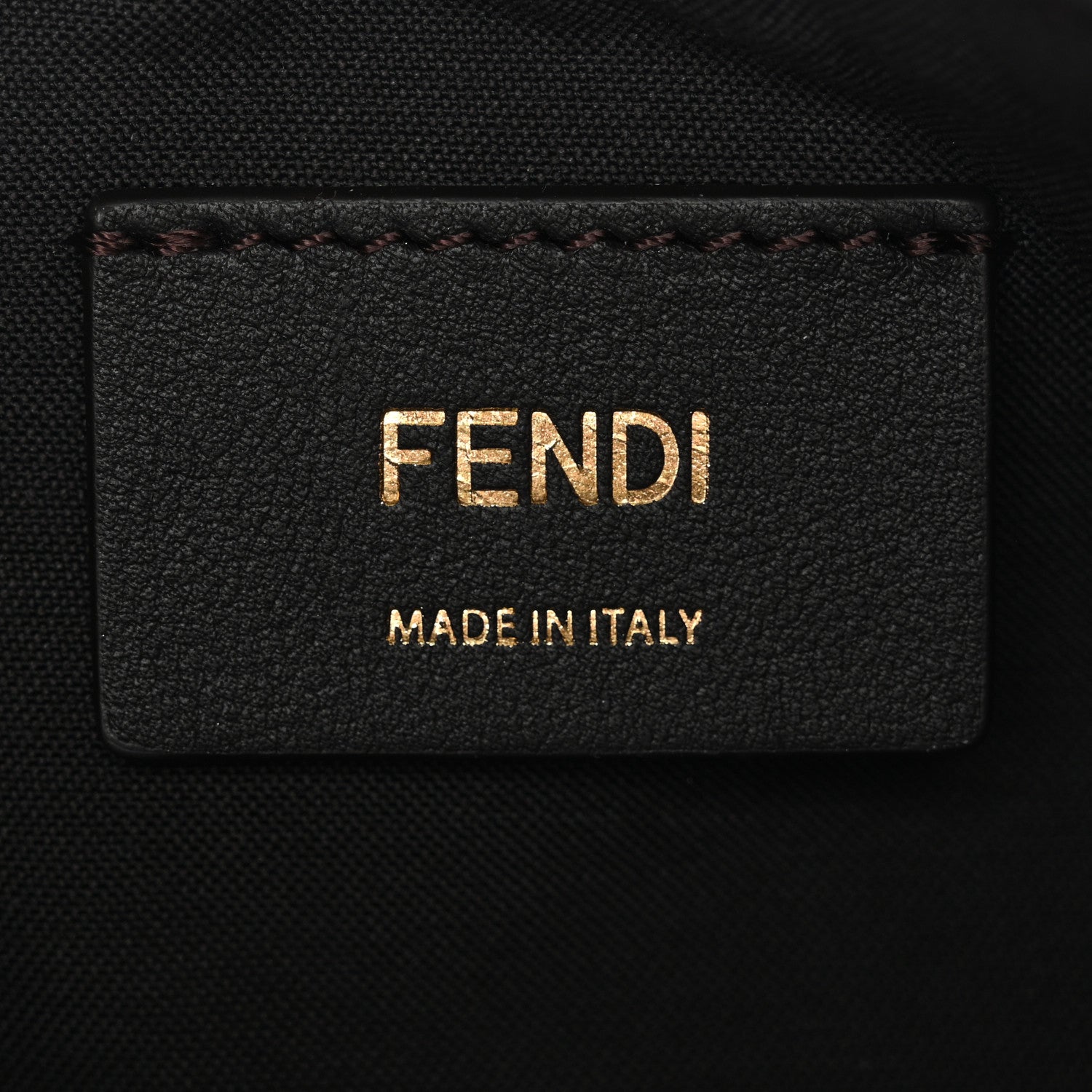 Fendi Denim Vitello King F is Fendi FF Embroidered Mini Fendigraphy Hobo Bag Blue Brown Blue Brown 7 of 11