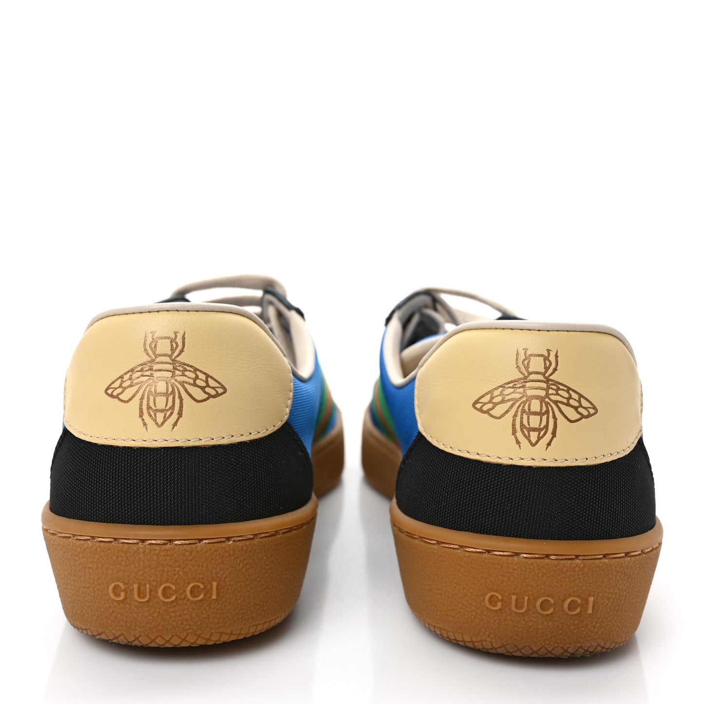 Nylon Suede Web Womens G74 Sneakers 37.5 Black Bright Splash